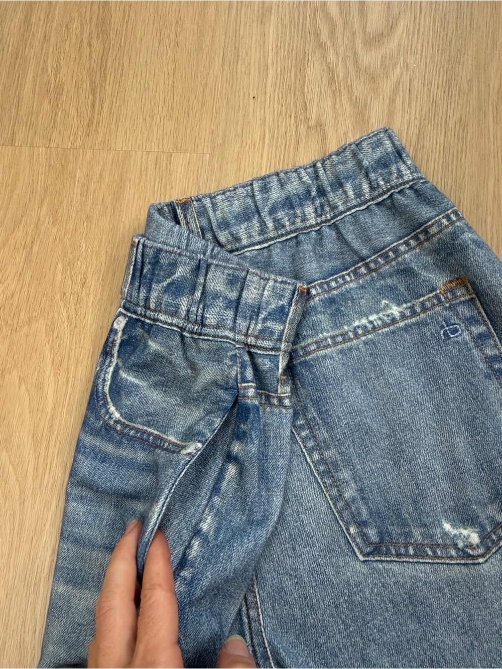 NWOT Rag & Bone Miramar Denim Print Cotton Terry Shorts in Brooke XS - Picture 13 of 13